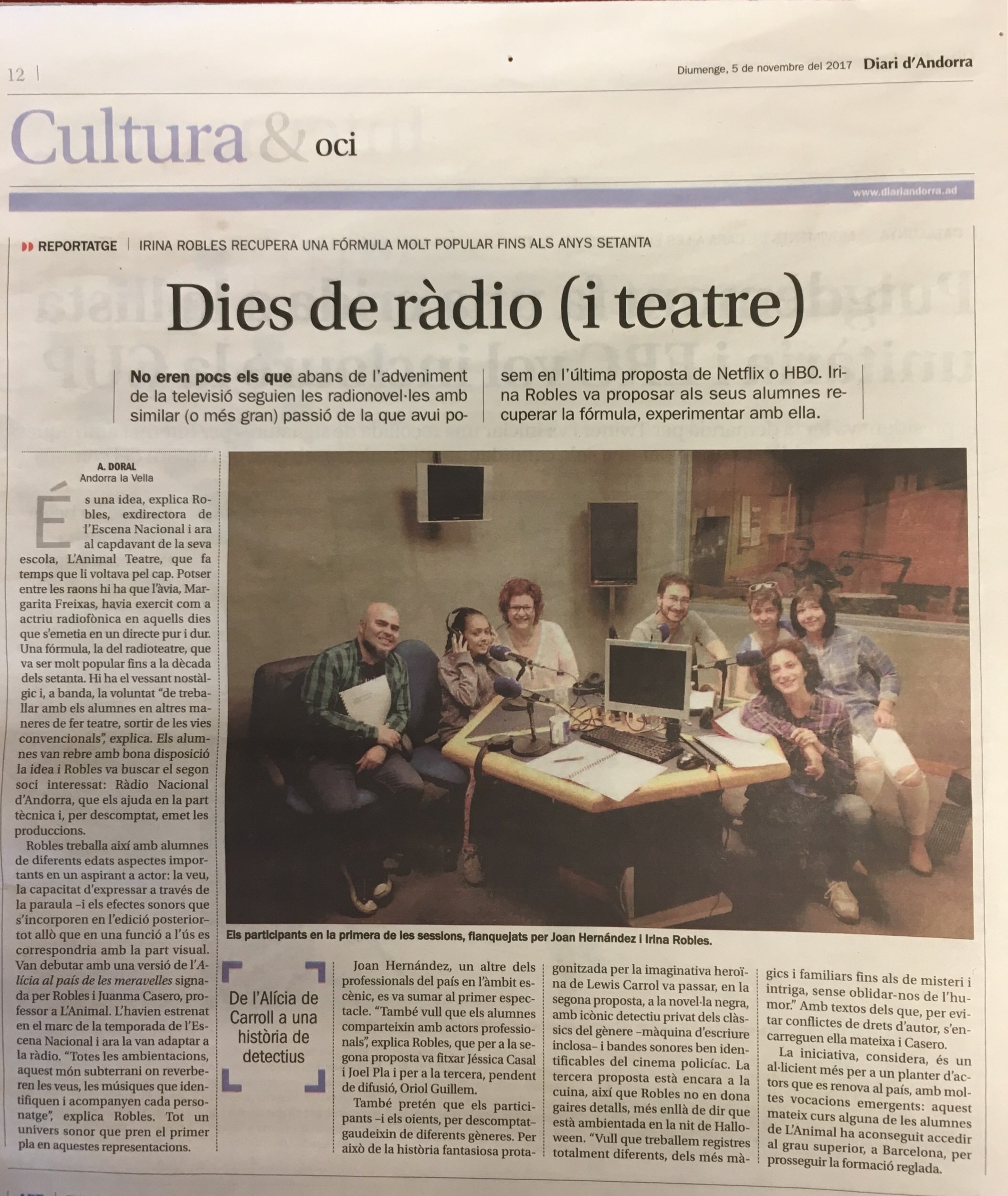 reportatge Radioteatre